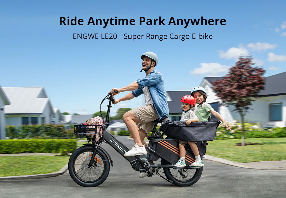 ENGWE elektrický bicykel LE20 - 1x batéria 5